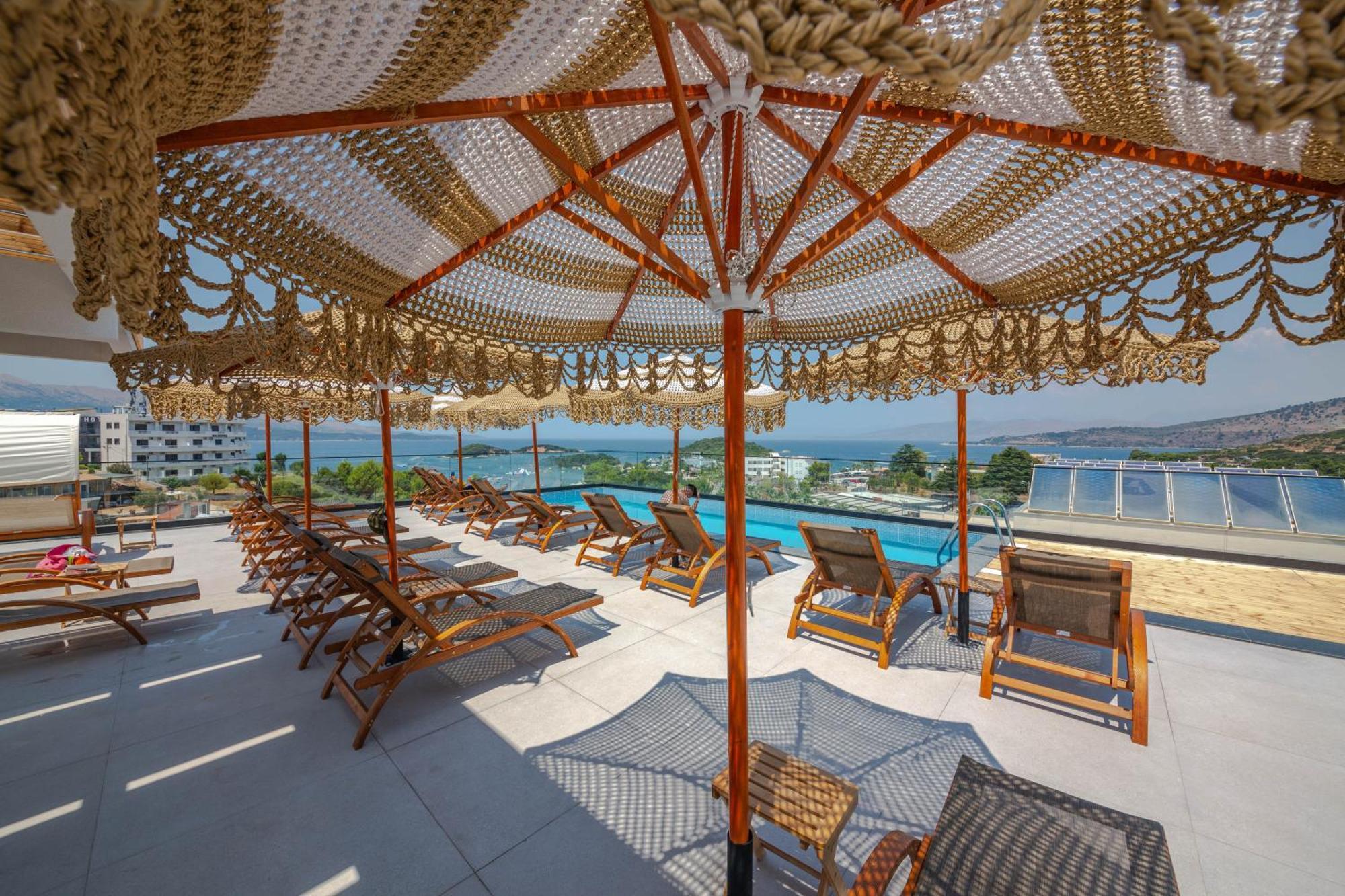 Hotel Sole Mare Ksamil Exteriér fotografie